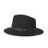 Brixton x Fender Jaguar Reverb Wool Felt Fedora - Black