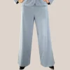 Flared Pants - Denim Blue