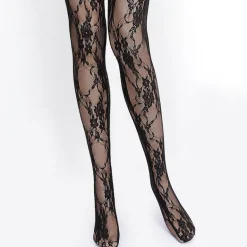 Lace Tights - Black