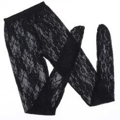 Lace Tights - Black