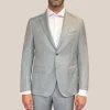 Melange Wool Blazer - Grey