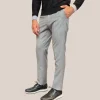 Melange Wool Dress Pant - Grey