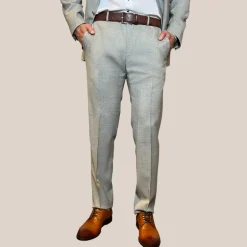 Melange Wool Suit - Grey