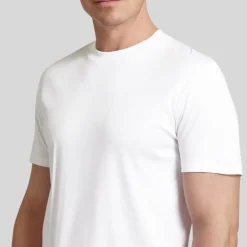 Mercerized Cotton Crew T-Shirt - White
