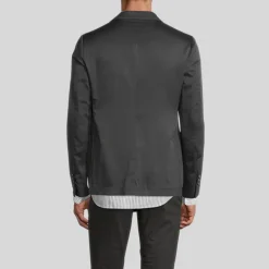 Peak Lapel Tailored Jacket - Black