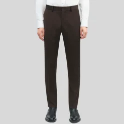 Plain Weave Pants - Brown