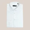 Slim Fit Cotton Stretch Dress Shirt - White