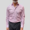 Slim Fit Stripe Shirt - Lilac