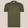 Solid Primo Cotton Polo - Army
