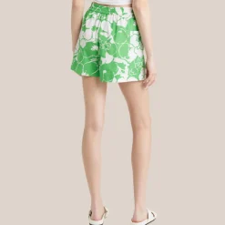 Tropical Floral Short - Green