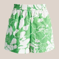 Tropical Floral Short - Green